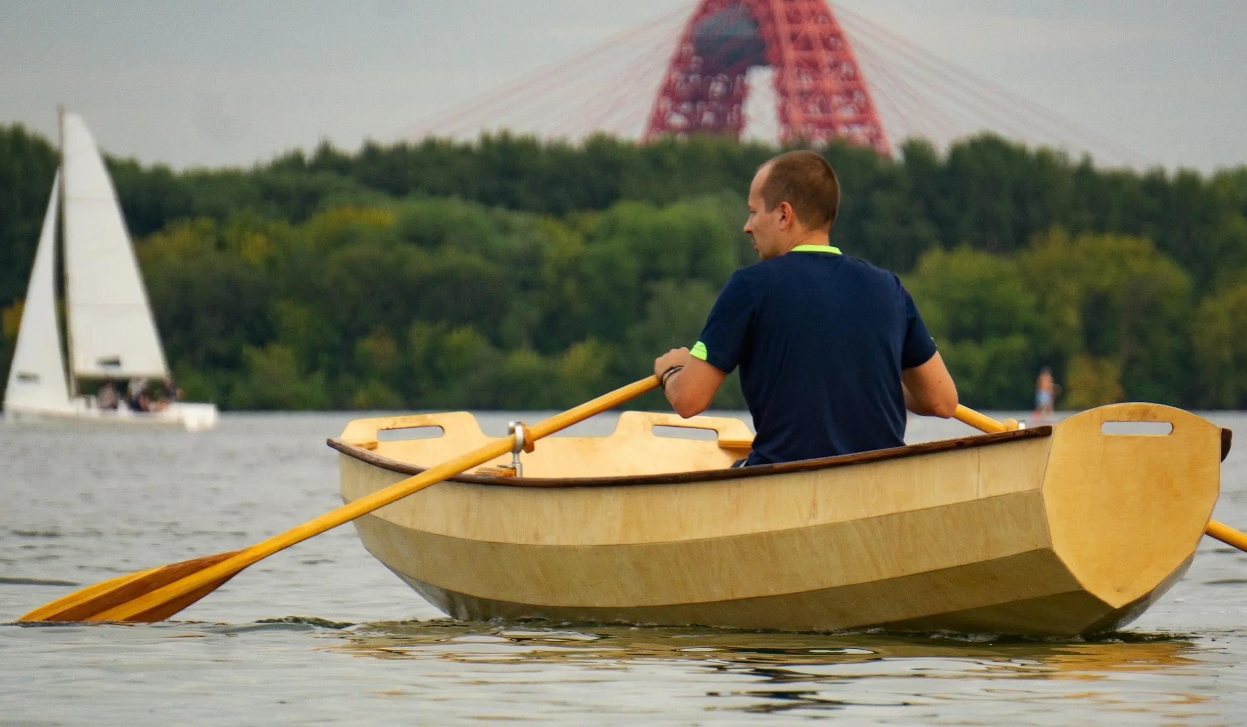 Отдых на лодке в Московской области